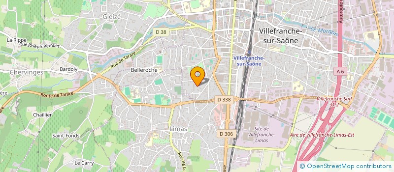 localisation de l'entreprise MONSIEUR RODOLFO LUPO  VILLEFRANCHE-SUR-SAONE