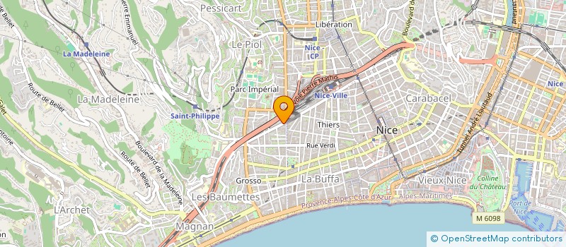 localisation de l'entreprise MONSIEUR RODOLFO THEODORO DE ARRUDA RIBEIRO à NICE