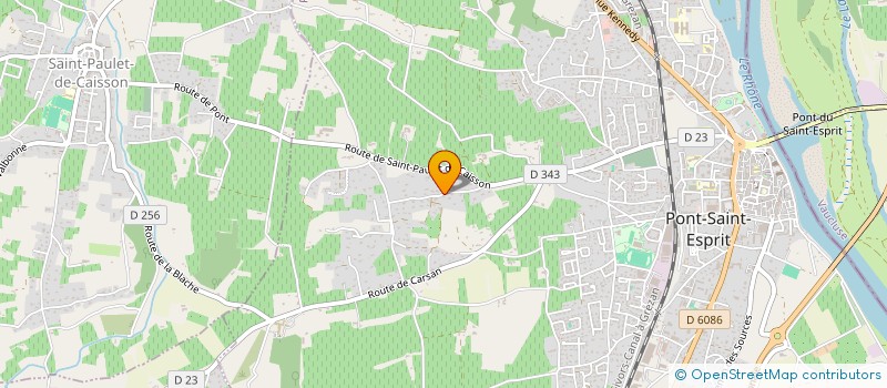 localisation de l'entreprise MONSIEUR RODOLJUB JOVIC à SAINT-MARCEL-D' ARDECHE