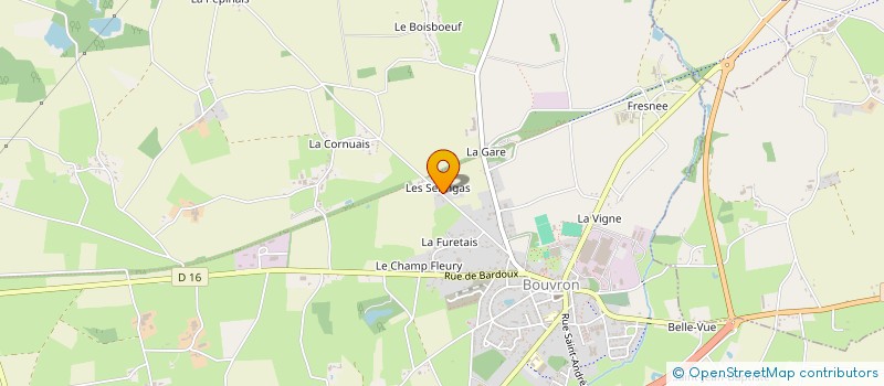 localisation de l'entreprise MONSIEUR RODOLPH BUFFARD  BOUVRON