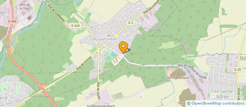 localisation de l'entreprise MONSIEUR RODOLPHE AGOSTA  PULVERSHEIM