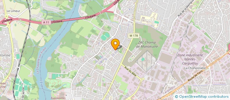 localisation de l'entreprise MONSIEUR RODOLPHE ANYLA à NANTES