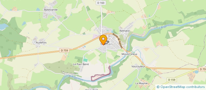 localisation de l'entreprise MONSIEUR RODOLPHE ARCHAMBAUD  VAL EN VIGNES