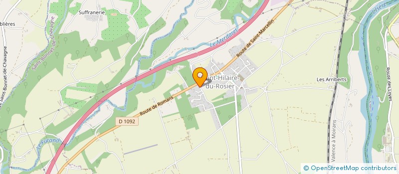 localisation de l'entreprise MONSIEUR RODOLPHE ARNAUD  SAINT-HILAIRE-DU-ROSIER