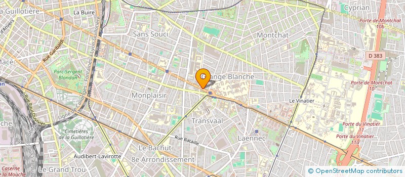 localisation de l'entreprise MONSIEUR RODOLPHE BAHRI  LYON