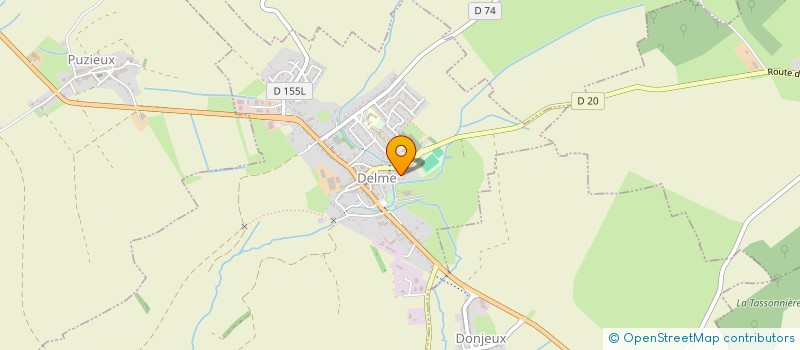 localisation de l'entreprise MONSIEUR RODOLPHE BALLIET à DELME