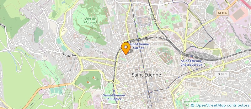 localisation de l'entreprise MONSIEUR RODOLPHE BARBARA  SAINT-ETIENNE