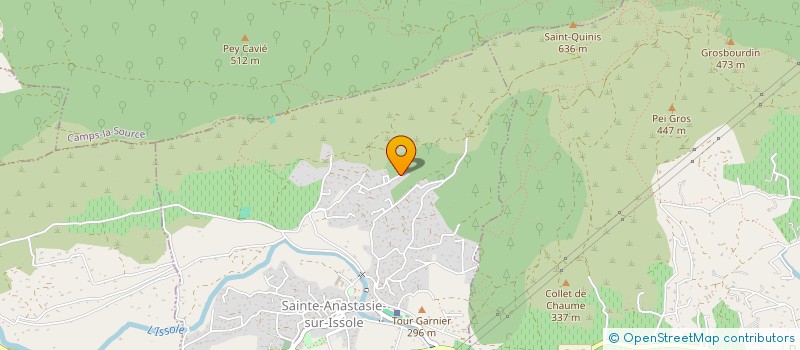 localisation de l'entreprise MONSIEUR RODOLPHE BARDET à SAINTE-ANASTASIE-SUR-ISSOLE