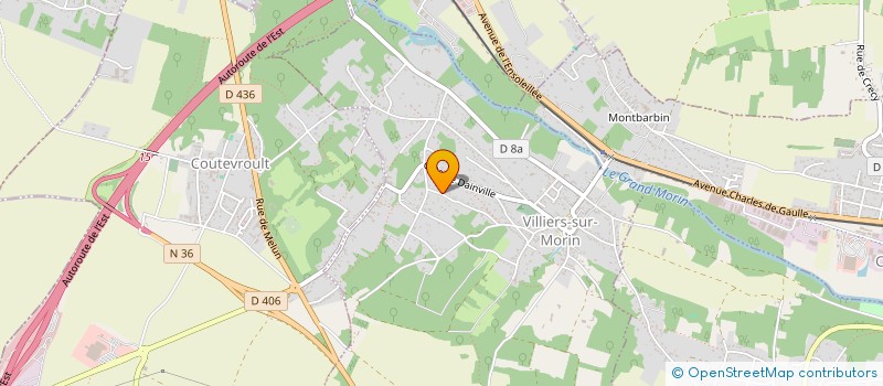 localisation de l'entreprise MONSIEUR RODOLPHE BAUER  VILLIERS-SUR-MORIN