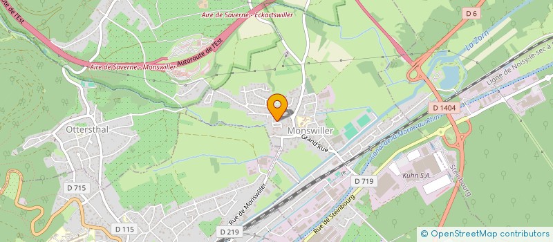 localisation de l'entreprise MONSIEUR RODOLPHE BECARMIN  MONSWILLER