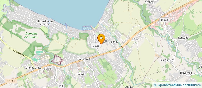localisation de l'entreprise MONSIEUR RODOLPHE BENOIT à SCIEZ