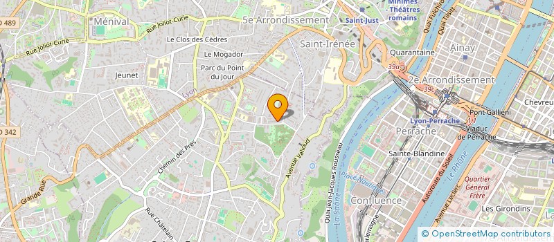 localisation de l'entreprise MONSIEUR RODOLPHE BESNIER à SAINTE-FOY-LES-LYON