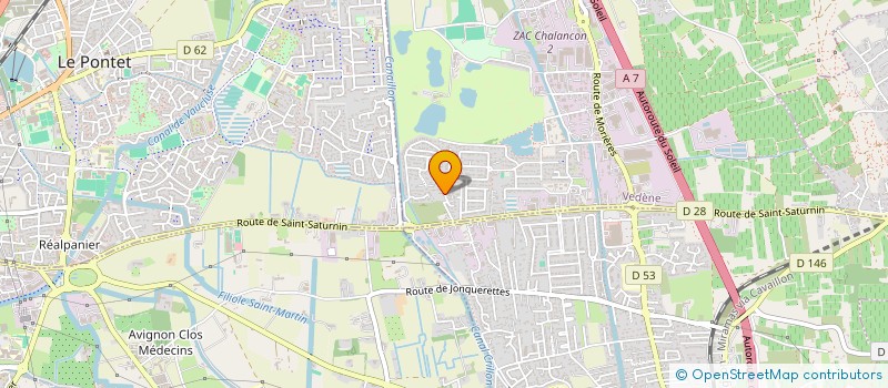 localisation de l'entreprise MONSIEUR RODOLPHE BETZ à VEDENE