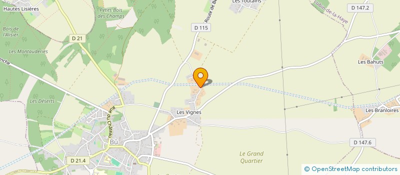 localisation de l'entreprise MONSIEUR RODOLPHE BILLARD à BU