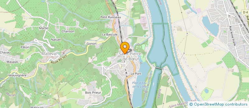 localisation de l'entreprise MONSIEUR RODOLPHE BOHE  SAINT-PIERRE-DE-BUF