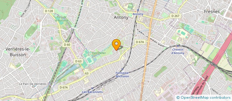 localisation de l'entreprise MONSIEUR RODOLPHE BONIN à ANTONY