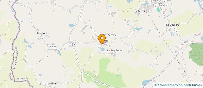 localisation de l'entreprise MONSIEUR RODOLPHE BONMORT  SAINT-ANDRE-SUR-SEVRE