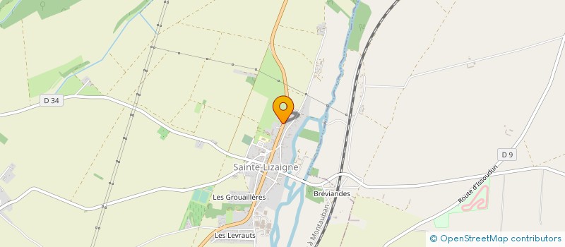 localisation de l'entreprise MONSIEUR RODOLPHE BONNAVENTURE à SAINTE-LIZAIGNE