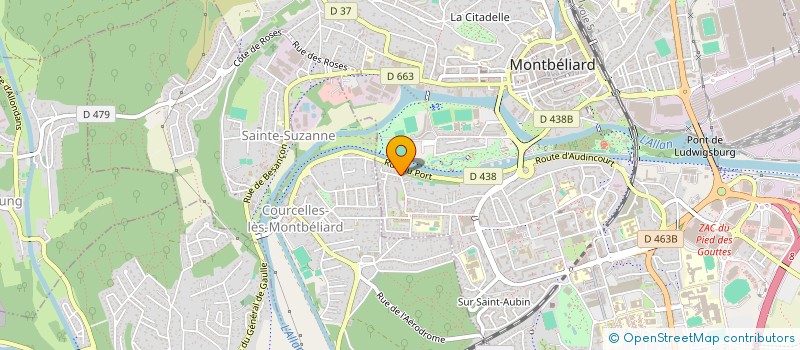 localisation de l'entreprise MONSIEUR RODOLPHE BOSCH-CANO  MONTBELIARD