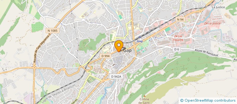 localisation de l'entreprise MONSIEUR RODOLPHE BOUDIN  GAP