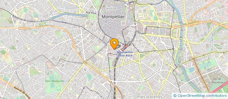 localisation de l'entreprise MONSIEUR RODOLPHE BOUKA à MONTPELLIER