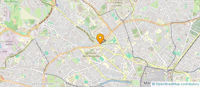 localisation de l'entreprise MONSIEUR RODOLPHE BOULINGUEZ à MONTPELLIER