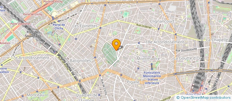 localisation de l'entreprise MONSIEUR RODOLPHE BRUNEAU-BOULMIER  PARIS