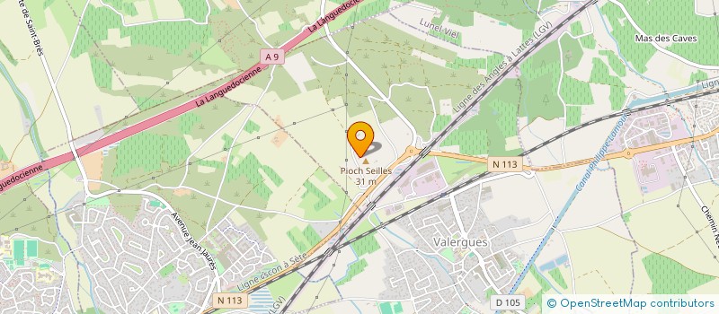 localisation de l'entreprise MONSIEUR RODOLPHE BUNINO  VALERGUES