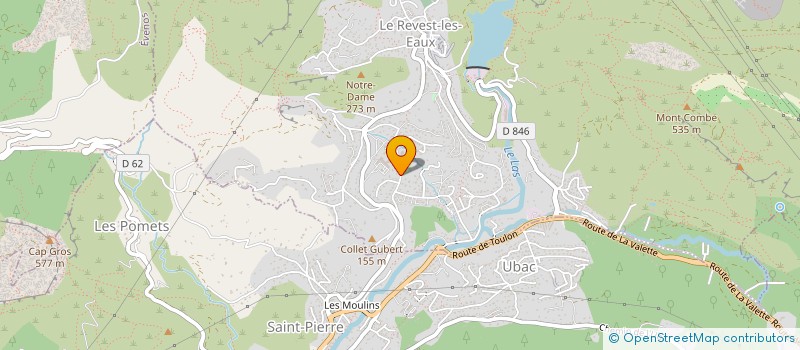 localisation de l'entreprise MONSIEUR RODOLPHE BUSAM  LE REVEST-LES-EAUX