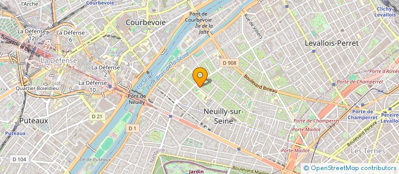localisation de l'entreprise MONSIEUR RODOLPHE CARLE à NEUILLY-SUR-SEINE