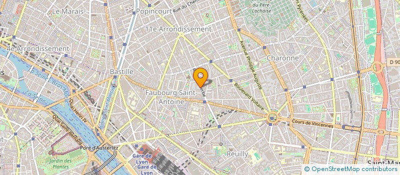 localisation de l'entreprise MONSIEUR RODOLPHE CARLIER  PARIS