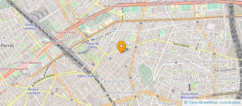 localisation de l'entreprise MONSIEUR RODOLPHE CASSO  PARIS