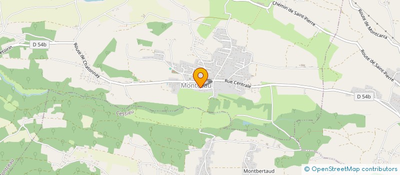 localisation de l'entreprise MONSIEUR RODOLPHE COLOMBELLI  RUY-MONTCEAU