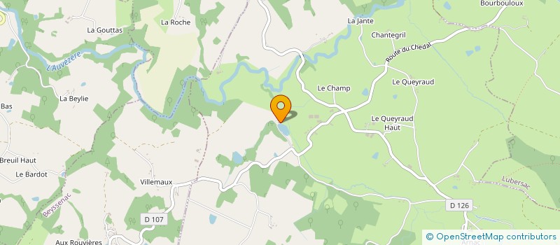 localisation de l'entreprise MONSIEUR RODOLPHE COURTEIX  ARNAC-POMPADOUR