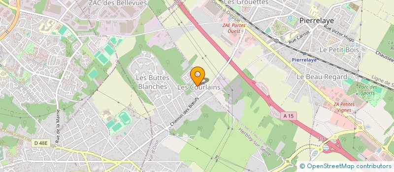 localisation de l'entreprise MONSIEUR RODOLPHE CUSIMANO  HERBLAY-SUR-SEINE