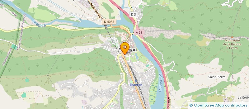 localisation de l'entreprise MONSIEUR RODOLPHE DAS  SISTERON