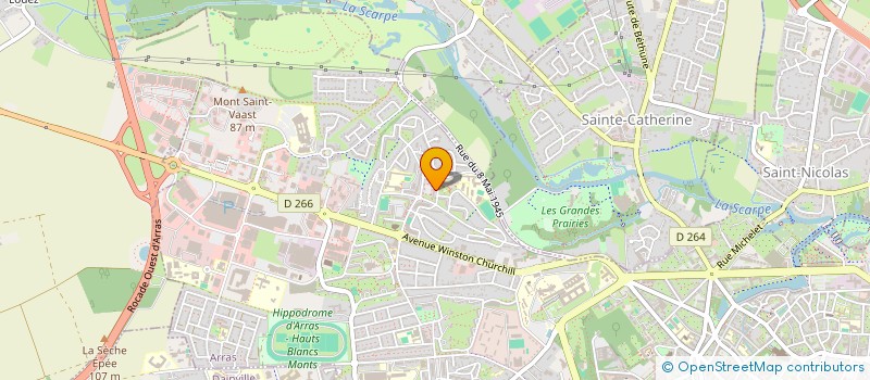 localisation de l'entreprise MONSIEUR RODOLPHE DECOOPMAN à ARRAS