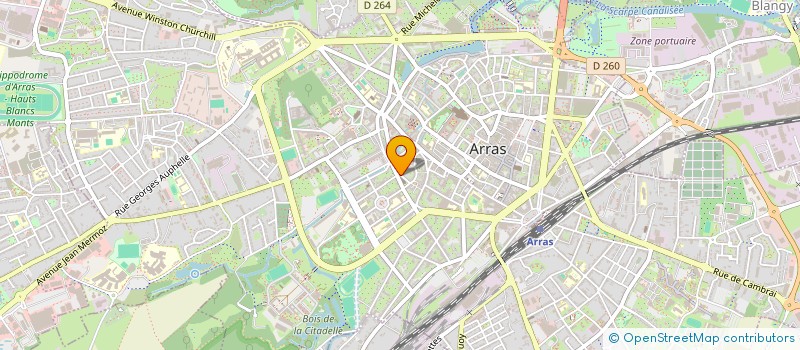 localisation de l'entreprise MONSIEUR RODOLPHE DEHESTRU à ARRAS