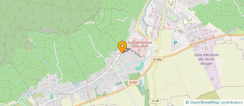 localisation de l'entreprise MONSIEUR RODOLPHE DEMANGE  PIERRY