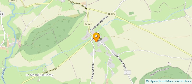 localisation de l'entreprise MONSIEUR RODOLPHE DESSEAUX  FRY