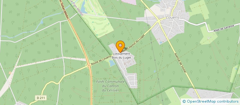 localisation de l'entreprise MONSIEUR RODOLPHE DEVILLENEUVE  LE PIAN-MEDOC