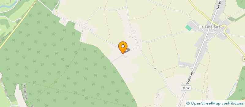 localisation de l'entreprise MONSIEUR RODOLPHE DOUYERE  LE FIDELAIRE