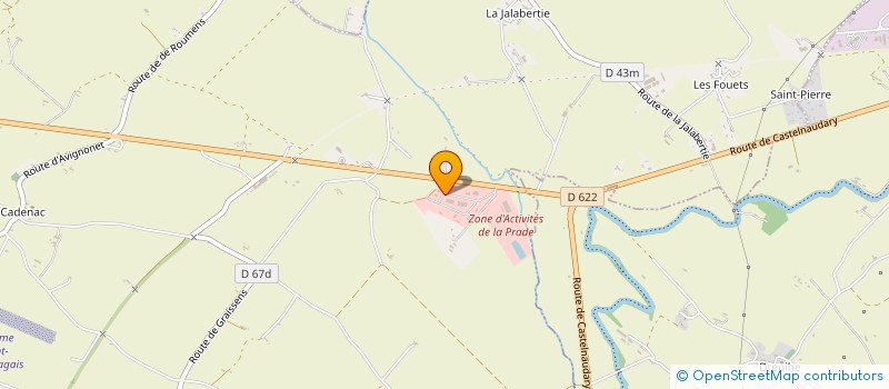 localisation de l'entreprise MONSIEUR RODOLPHE DREUX à SAINT-FELIX-LAURAGAIS