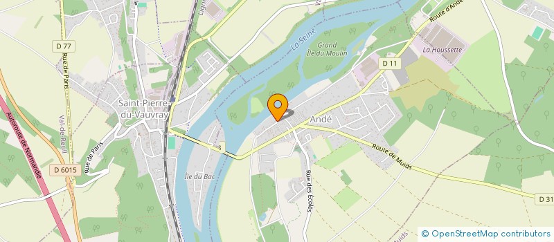 localisation de l'entreprise MONSIEUR RODOLPHE DUBOC  ANDE