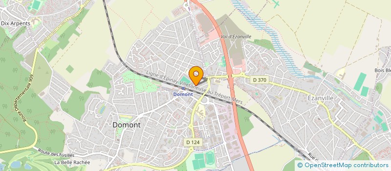 localisation de l'entreprise MONSIEUR RODOLPHE DUMONT  DOMONT