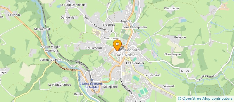 localisation de l'entreprise MONSIEUR RODOLPHE FLANDRIN  LA GENEYTOUSE