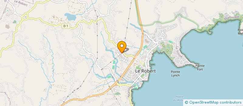localisation de l'entreprise MONSIEUR RODOLPHE FLORINE à LE ROBERT