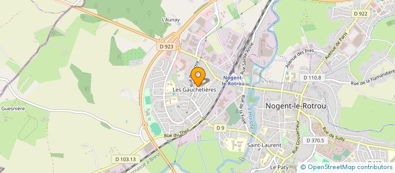 localisation de l'entreprise MONSIEUR RODOLPHE FORCIERI à NOGENT-LE-ROTROU