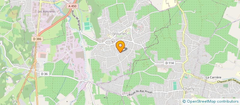 localisation de l'entreprise MONSIEUR RODOLPHE FRATELLA à VOURLES