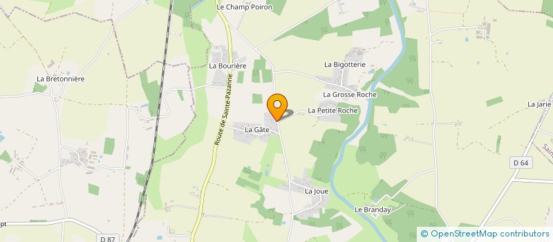 localisation de l'entreprise MONSIEUR RODOLPHE GADAIS à MACHECOUL-SAINT-MEME
